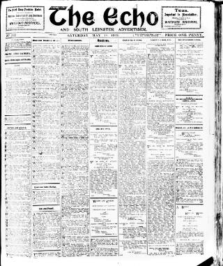 cover page of Enniscorthy Echo and South Leinster Advertiser published on May 18, 1912