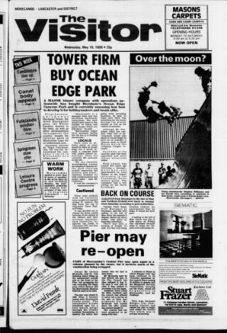 cover page of Morecambe Visitor published on May 18, 1988