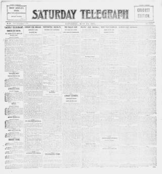cover page of Saturday Telegraph (Grimsby) published on May 18, 1907