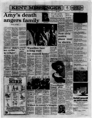 cover page of Maidstone Telegraph published on May 18, 1973