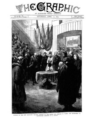 cover page of Graphic published on April 17, 1875