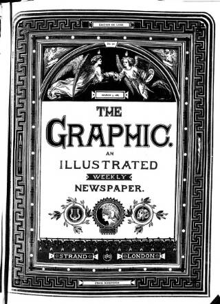 cover page of Graphic published on March 5, 1887