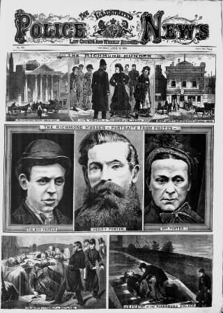 cover page of Illustrated Police News published on April 26, 1879