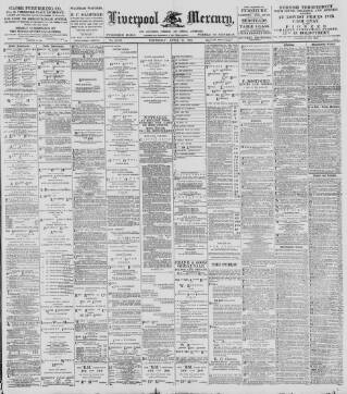 cover page of Liverpool Mercury published on April 25, 1895
