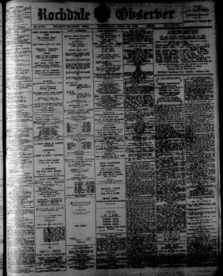 cover page of Rochdale Observer published on April 20, 1932
