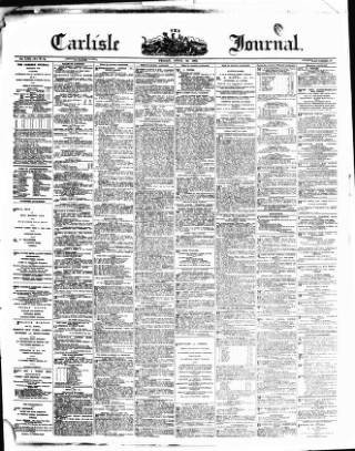 cover page of Carlisle Journal published on April 19, 1901