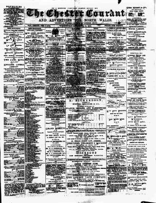 cover page of Chester Courant published on December 2, 1891