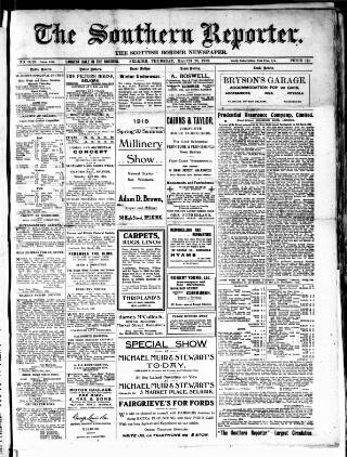 cover page of Southern Reporter published on March 28, 1918