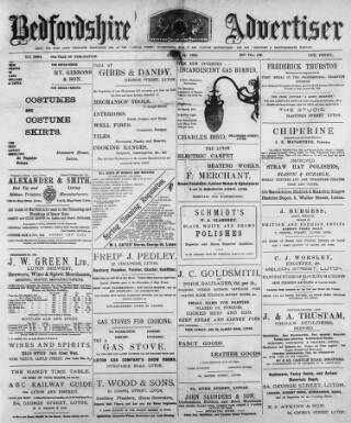 cover page of Luton Times and Advertiser published on April 24, 1903