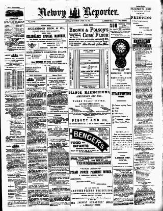 cover page of Newry Reporter published on April 26, 1894