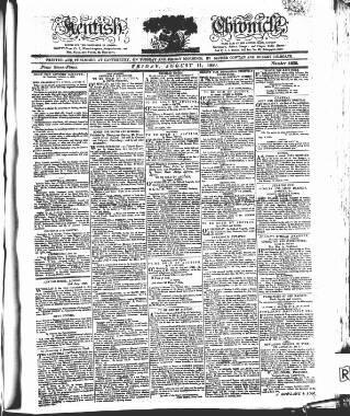 cover page of Kentish Weekly Post or Canterbury Journal published on August 11, 1820