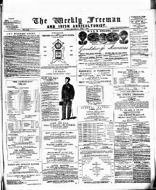 cover page of Weekly Freeman's Journal published on June 2, 1877