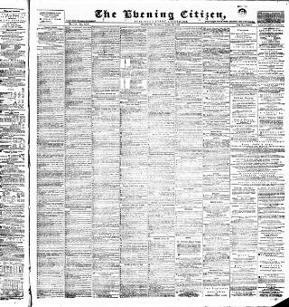 cover page of Glasgow Evening Citizen published on April 25, 1889