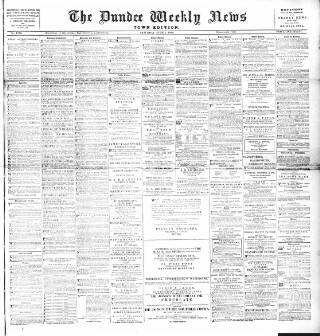 cover page of Dundee Weekly News published on June 2, 1888