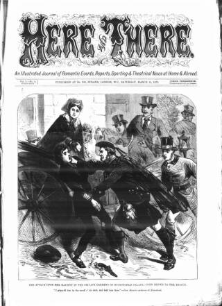 cover page of The Days' Doings published on March 16, 1872