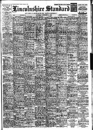 cover page of Lincolnshire Standard and Boston Guardian published on December 5, 1953