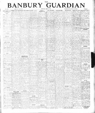 cover page of Banbury Guardian published on June 2, 1949
