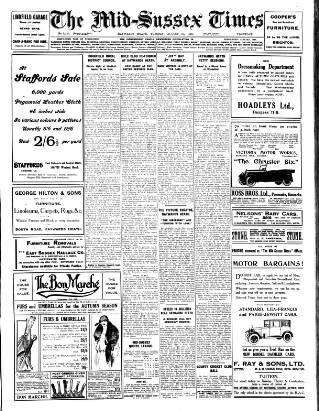 Mid Sussex Times in British Newspaper Archive