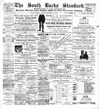 cover page of South Bucks Standard published on February 24, 1905