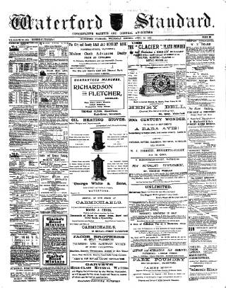 cover page of Waterford Standard published on April 24, 1901