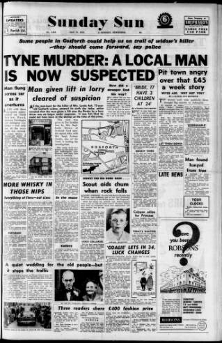 cover page of Sunday Sun (Newcastle) published on April 20, 1958