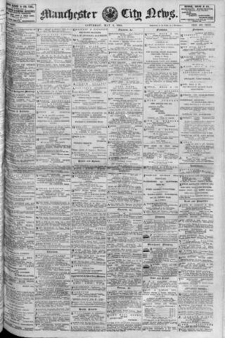 cover page of Manchester City News published on May 2, 1914