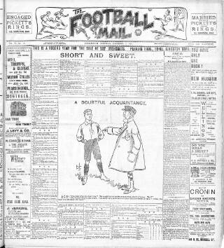 cover page of Football Mail (Portsmouth) published on December 5, 1903