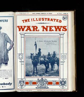 cover page of Illustrated War News published on April 11, 1917