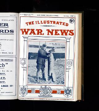 cover page of Illustrated War News published on March 13, 1918