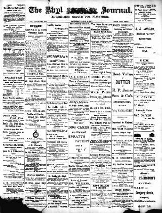cover page of Rhyl Journal published on March 27, 1897