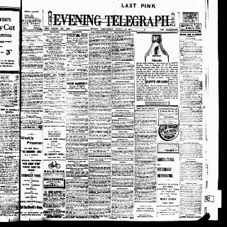 cover page of Dublin Evening Telegraph published on March 29, 1911
