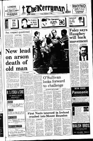 Kerryman in British Newspaper Archive