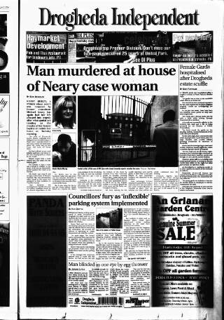 cover page of Drogheda Independent published on August 13, 2004