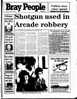 cover page of Bray People published on April 19, 1991