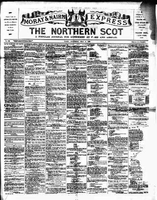 cover page of Northern Scot and Moray & Nairn Express published on May 6, 1893