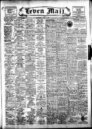 cover page of Leven Mail published on June 2, 1948