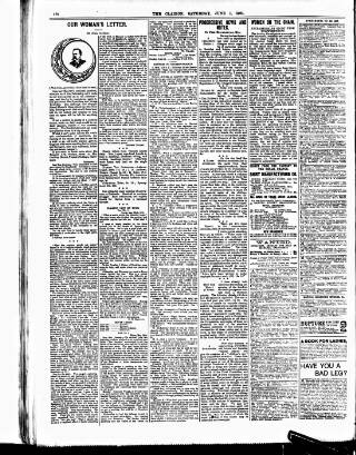 cover page of Clarion published on June 1, 1901
