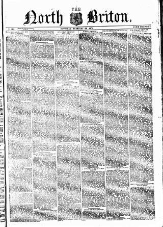 cover page of North Briton published on February 23, 1878