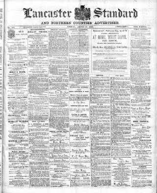 cover page of Lancaster Standard and County Advertiser published on April 16, 1909