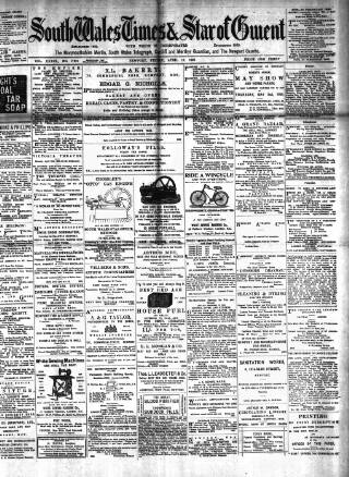 cover page of Star of Gwent published on April 19, 1895