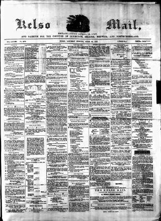 cover page of Kelso Mail published on April 26, 1879