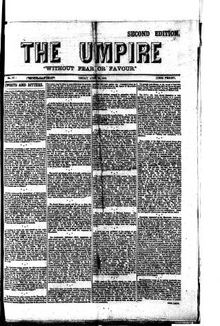 cover page of Empire News & The Umpire published on April 26, 1885