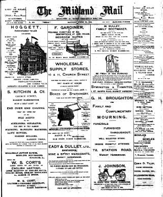 cover page of Midland Mail published on March 29, 1902