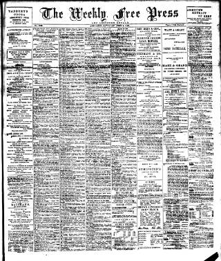 cover page of Weekly Free Press and Aberdeen Herald published on June 4, 1892