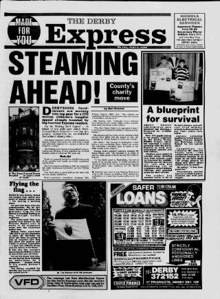 cover page of Derby Express published on June 2, 1988