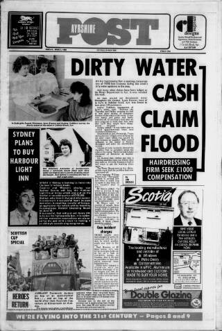 cover page of Ayrshire Post published on June 2, 1989