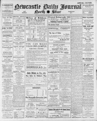 cover page of North Star (Darlington) published on May 7, 1924