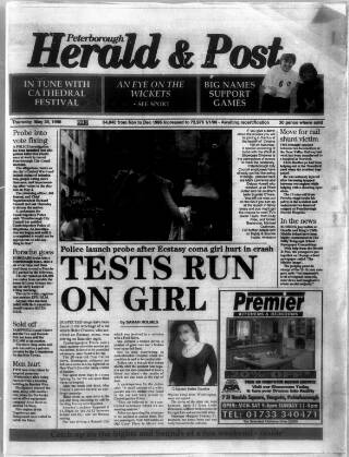 cover page of Peterborough Herald & Post published on May 30, 1996