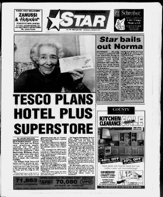cover page of Surrey-Hants Star published on April 18, 1991