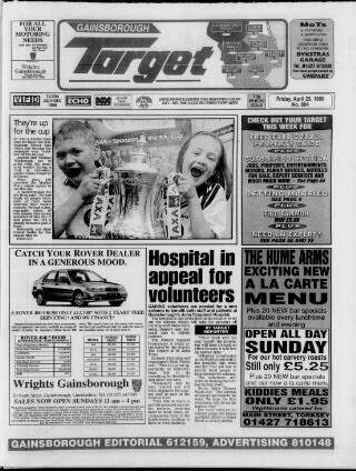 cover page of Gainsborough Target published on April 23, 1999